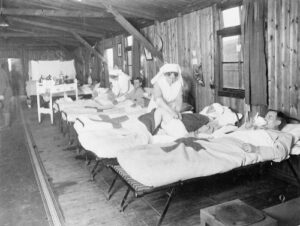 CAMC Casualty Clearing Station (CCS) at St Remy Farm Ypres Belgium