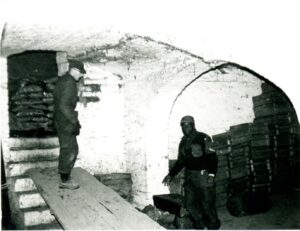 ! Field Ambulance Evacuation Station in barn basement circa 1965