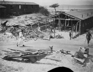 Bombed ruins No 1 Canadian General Hospital Source: Library and Archives Canada