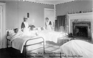 Queens Military Hospital Shorncliffe, Kent, England, circa 1916